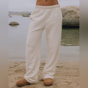 Daily Drills Heavyweight straight leg sweatpants sand M/L NWT